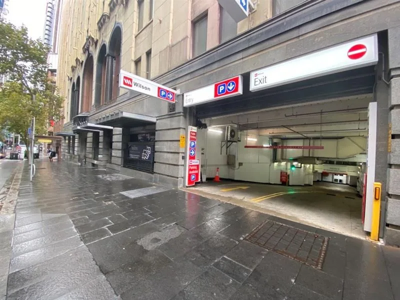 Wilson Group underground parking entrance showing integrated operations that benefit from unified multi-cloud cost visibility and control.